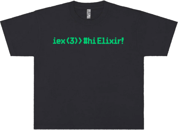 iex(3)> # Hi Elixir!